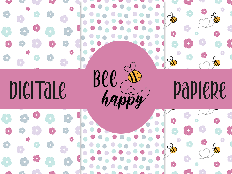 Bee Happy - Plotterdatei Set